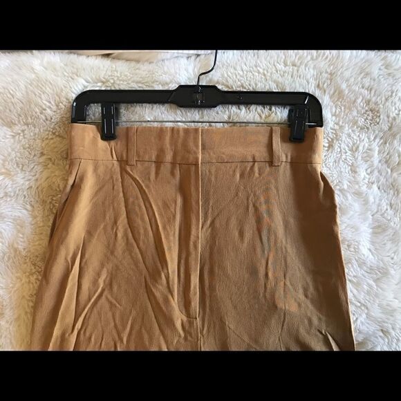 Silk High-Rise Pants w/Tags  - Picture 5 of 11